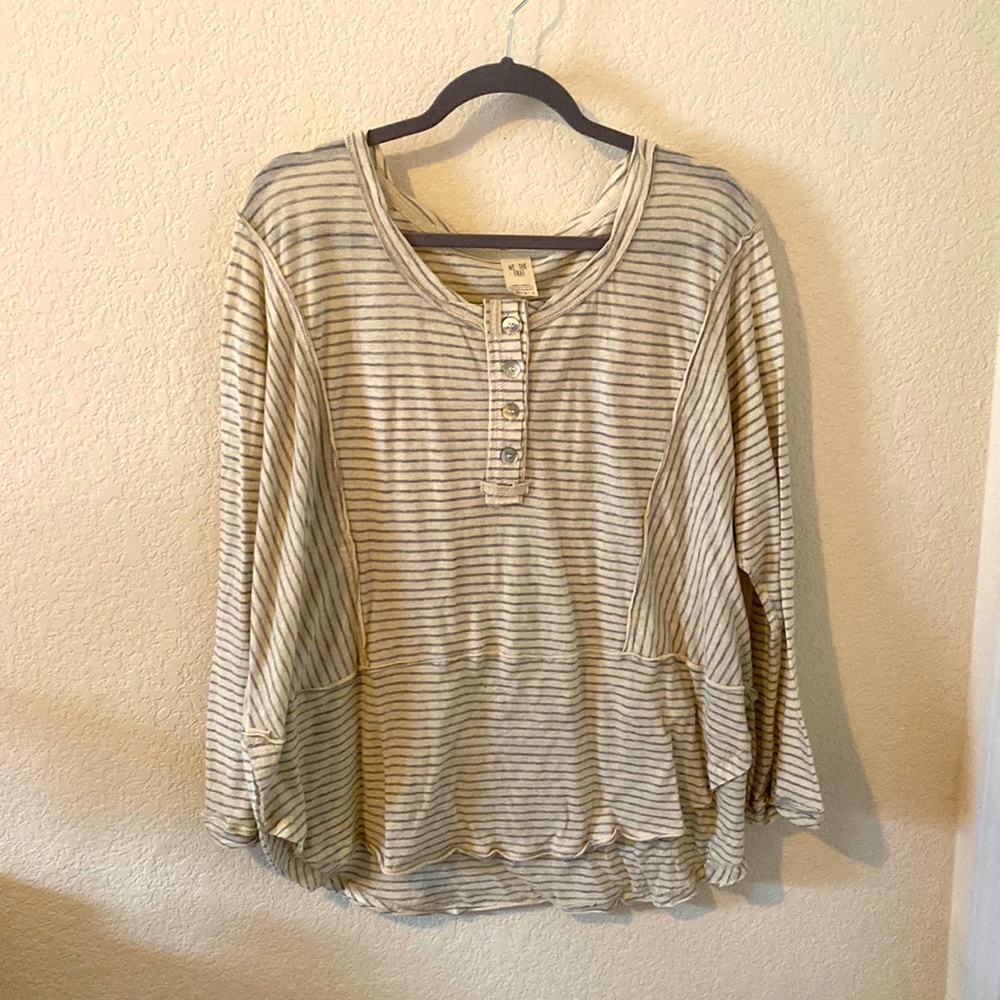 Free People We The Free Striped Tee
